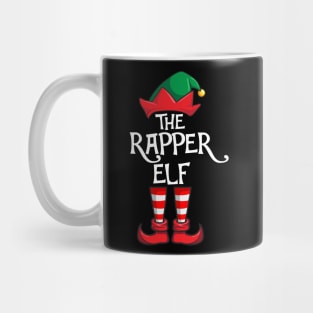 Rapper Elf Matching Family Christmas Rap Mug